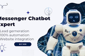 help you automated your sale system with chatbot marketing automation