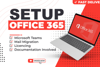 setup office 365, microsoft exchange, microsoft teams and calling plans