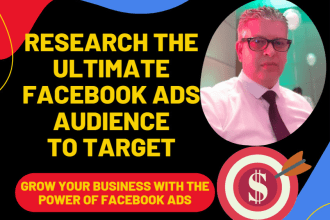 research the ultimate audience to target with facebook ads