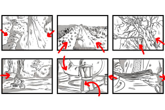 put your films or animation 2d 3d on the storyboard in 24 hours