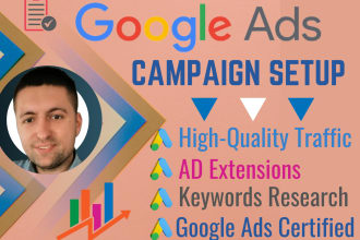 create, manage and optimize your google ads campaigns