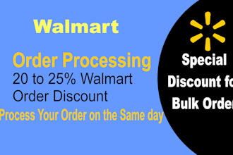 process your walmart order for the best discount