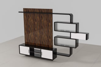 3d furniture modeling and rendering