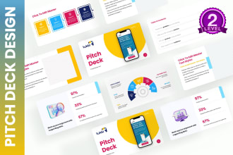design professional powerpoint presentation and investor pitch deck