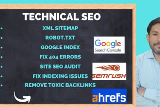 remove toxic backlinks fix indexing problems submit sitemap
