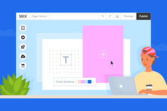 design and redesign wix website