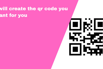 create the qr code you want for you