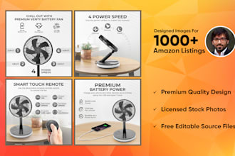 design amazon product images for listings