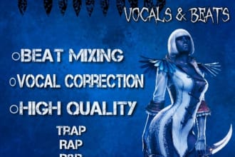 mix your vocals for your hip hop,rap and trap songs