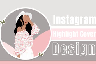 design custom instagram story highlight covers
