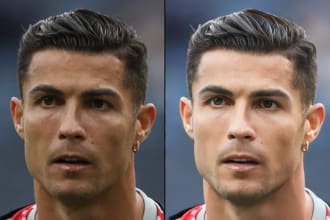 retouch photos to make them prettier and sharper