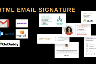 make clickable email signatures or HTML email signatures