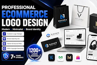 do professional ecommerce logo design and brand identity