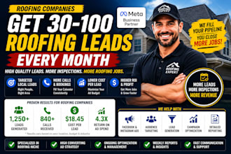 run roofing facebook ads for lead generation