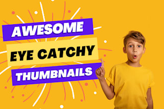 create amazing youtube thumbnail design