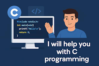 help you with c programming language