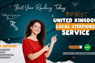 do top UK local citations and directory submissions for local SEO ranking
