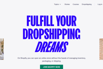 build shopify drop shipping store with supplier products