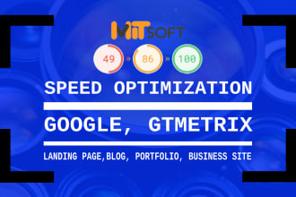 speedup wordpress website for google page speed and gtmetrix