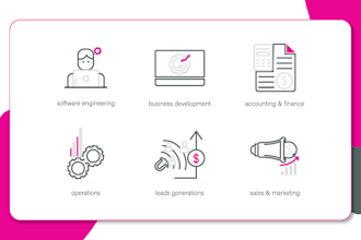 custom outlined and filled icons for web apps and branding