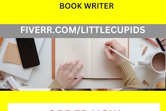 ghostwrite children ebook, ebook writer, ebook writing