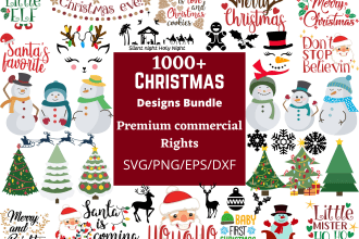 send 1000 christmas tshirt designs bundle svg, png, dxf, eps