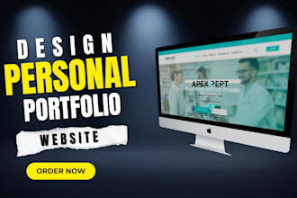 design personal portfolio website, business website