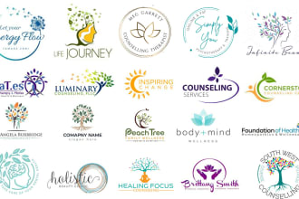 design  mental health,  hospital, clinic, pharmacy, counselling logo