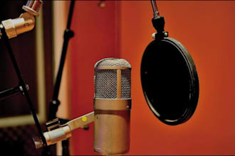 do professional english, urdu and hindi voiceovers