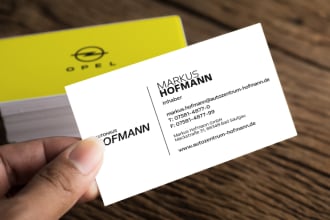 design unique business cards and business equipment