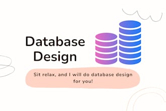 do database design for you