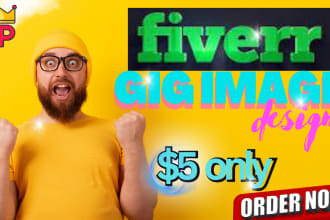design SEO optimized , high performing,professional fiverr gig picture