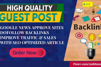 provide niche related  guest posts on  high da  websites with dofollow backlinks