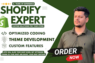 custom shopify coding and shopify bug fix, shopify developer