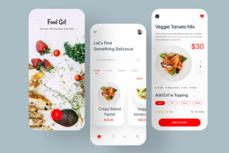 make food delivery app with admin panel with delivery app