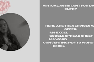 do data entry and copy paste job