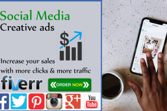design creative social media banner ads