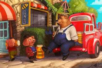 do cute illustrations for your childrens book