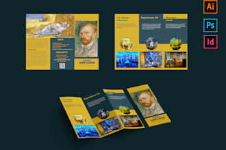 design a  professional flyer or brochure for your business