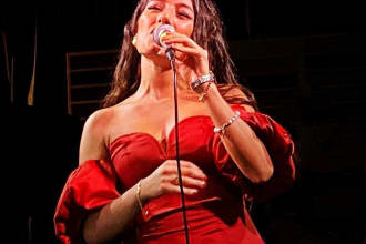 record a jazzy singing voice