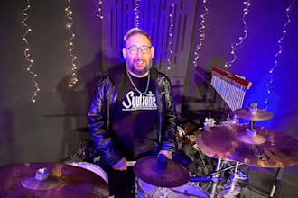 record profesional session drums