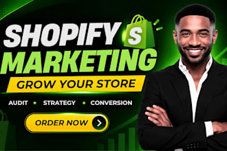 boost shopify sales with ecommerce marketing, website traffic, SEO and paid ads