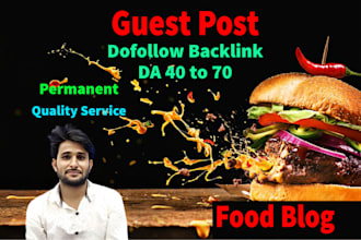 publish dofollow USA food guest post on high da food blog