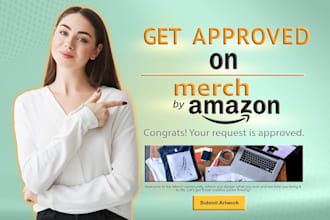 help you create your merch account amazon