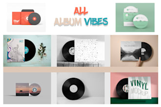 design a stunning cover or an album design