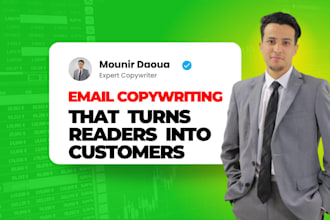 be your sales email copywriter
