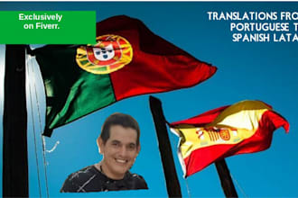 translate from portuguese to spanish latam