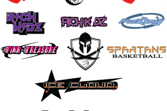 design y2k style logo