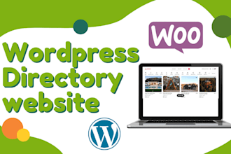 build custom listing directory website development