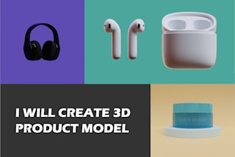 do realistic product 3d modeling and rendering